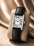 Cartier Tank Style Luxury Watch for Men – Classic Square Dial Elegant Wristwatch