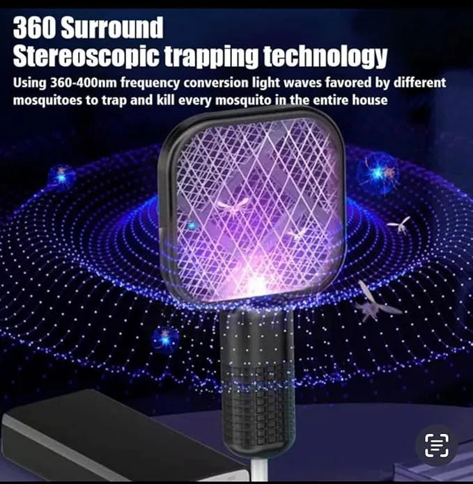 Mini USB Portable Electric Mosquito Racket – Rechargeable Mosquito Killer Swatter