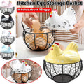 Egg Hen Basket – Cute Chicken Shaped Egg Storage Basket | Kitchen & Home Organizer