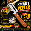 3-in-1 Multifunctional Peeler Knife – Kitchen Vegetable & Fruit Cutter