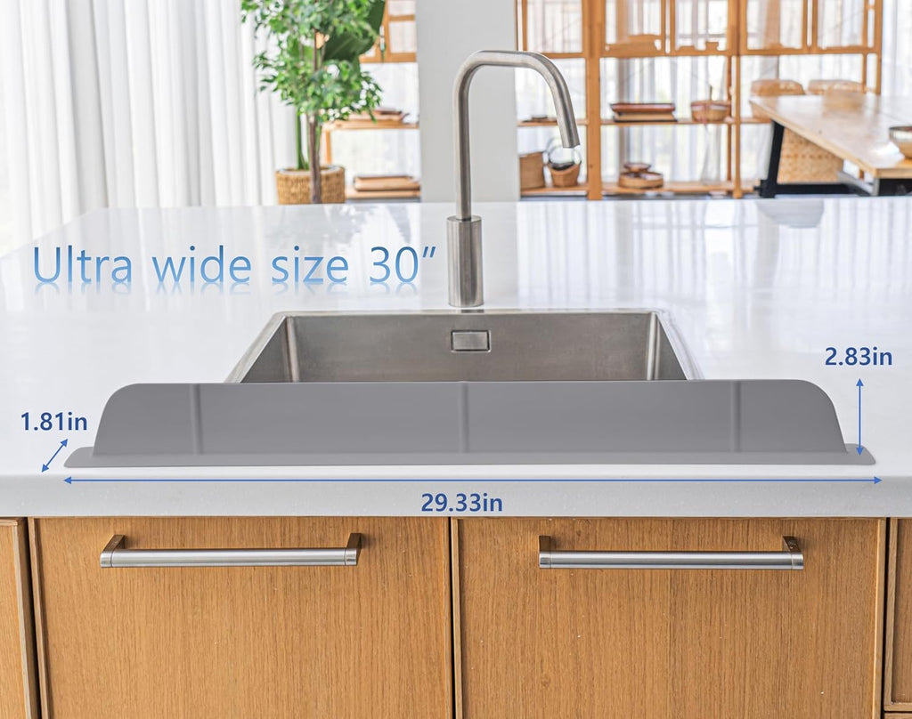 Kitchen Sink Splash Guard – Extra Wide Water Protection