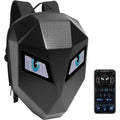 LED Rider Backpack with Glowing Eyes – Stylish USB Rechargeable LED Bag
