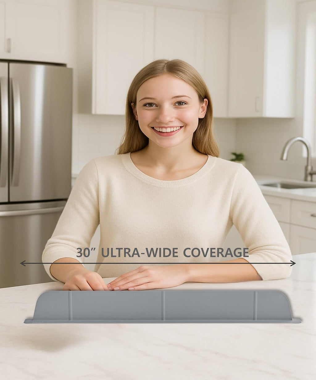Kitchen Sink Splash Guard – Extra Wide Water Protection