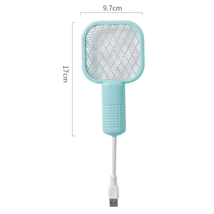 Mini USB Portable Electric Mosquito Racket – Rechargeable Mosquito Killer Swatter